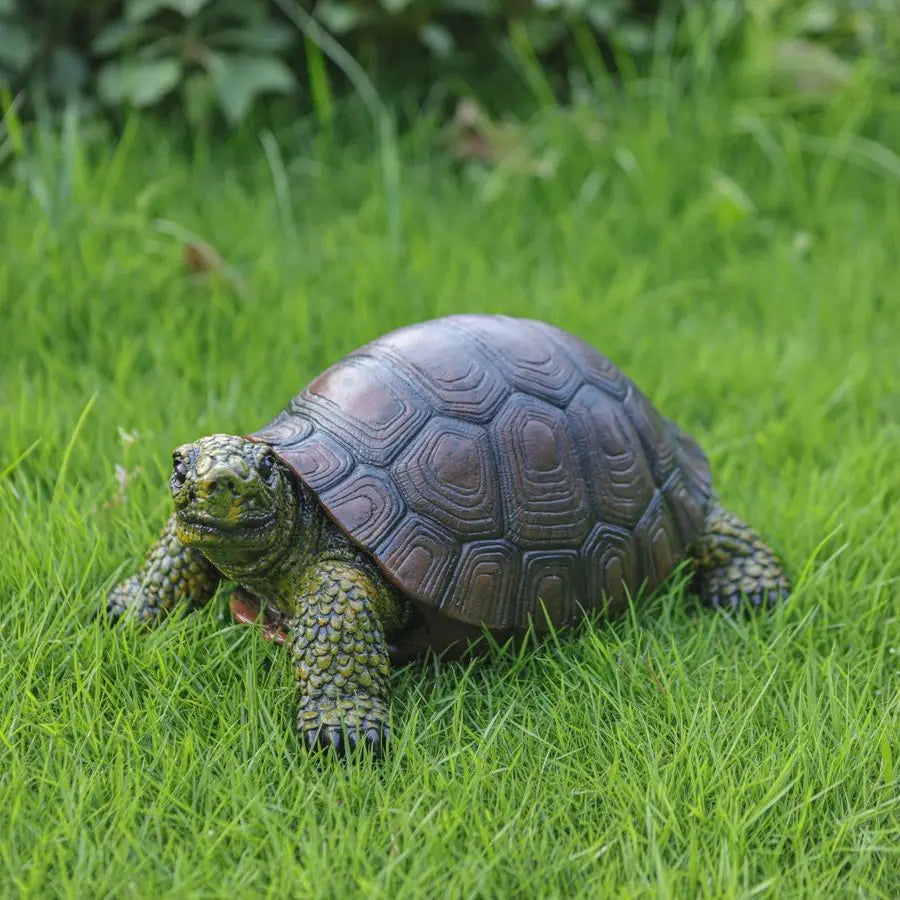 Exquisitely Handcrafted Resin Turtle Statue Decoration