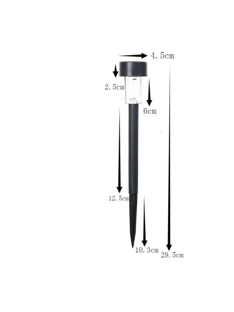 12 Pack solar powered small tube Light