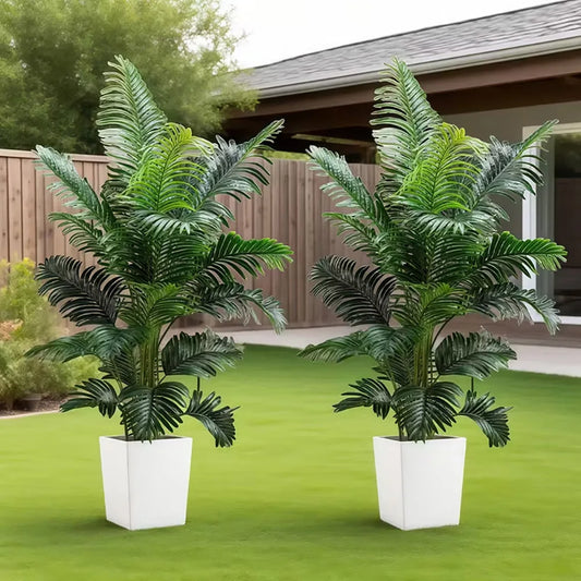 Artificial Giant Palm Tree Plant 2 Piece