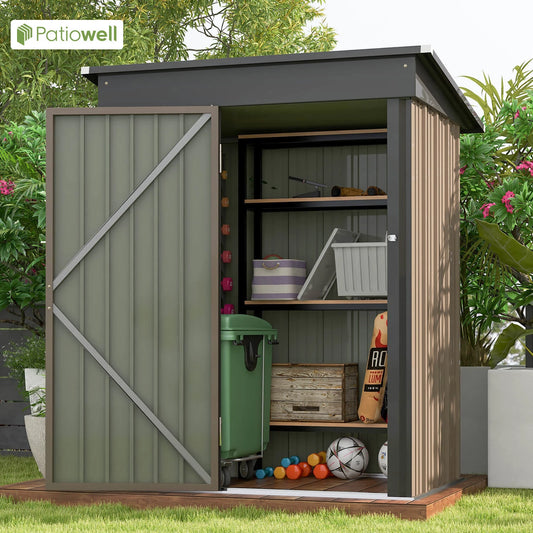 5x3 FT Outdoor Storage Shed
