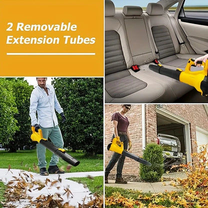 Ultra-high power cordless leaf blower suitable for garden cleaning, dust removal and snow removal