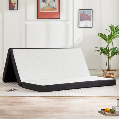 Portable Three-Fold Floor Bed