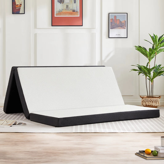 Portable Three-Fold Floor Bed