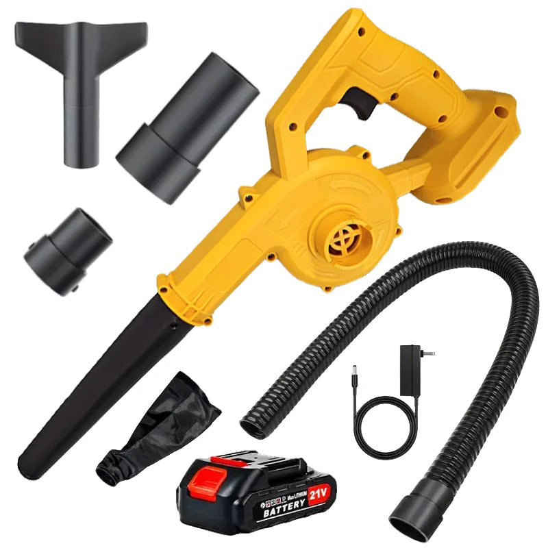 Ultra-high power cordless leaf blower suitable for garden cleaning, dust removal and snow removal