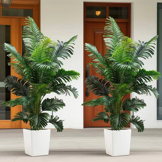 Artificial Giant Palm Tree Plant 2 Piece