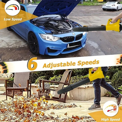 Ultra-high power cordless leaf blower suitable for garden cleaning, dust removal and snow removal