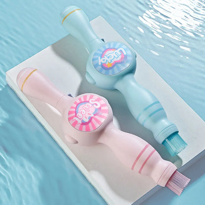 Portable Bubble Maker, Elastic Smoke Bubble Machine, Automatic Bubble Blower for Kids