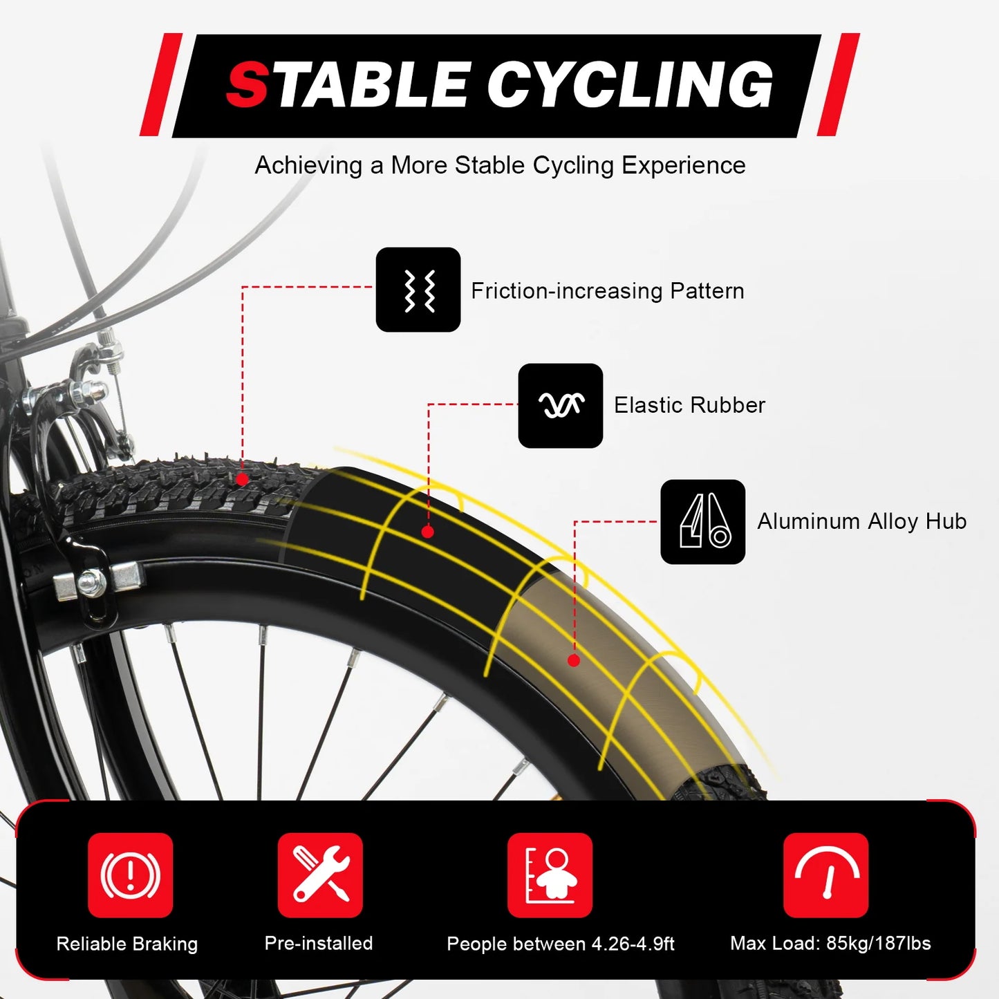 20In 7 Speeds Mountain Bike