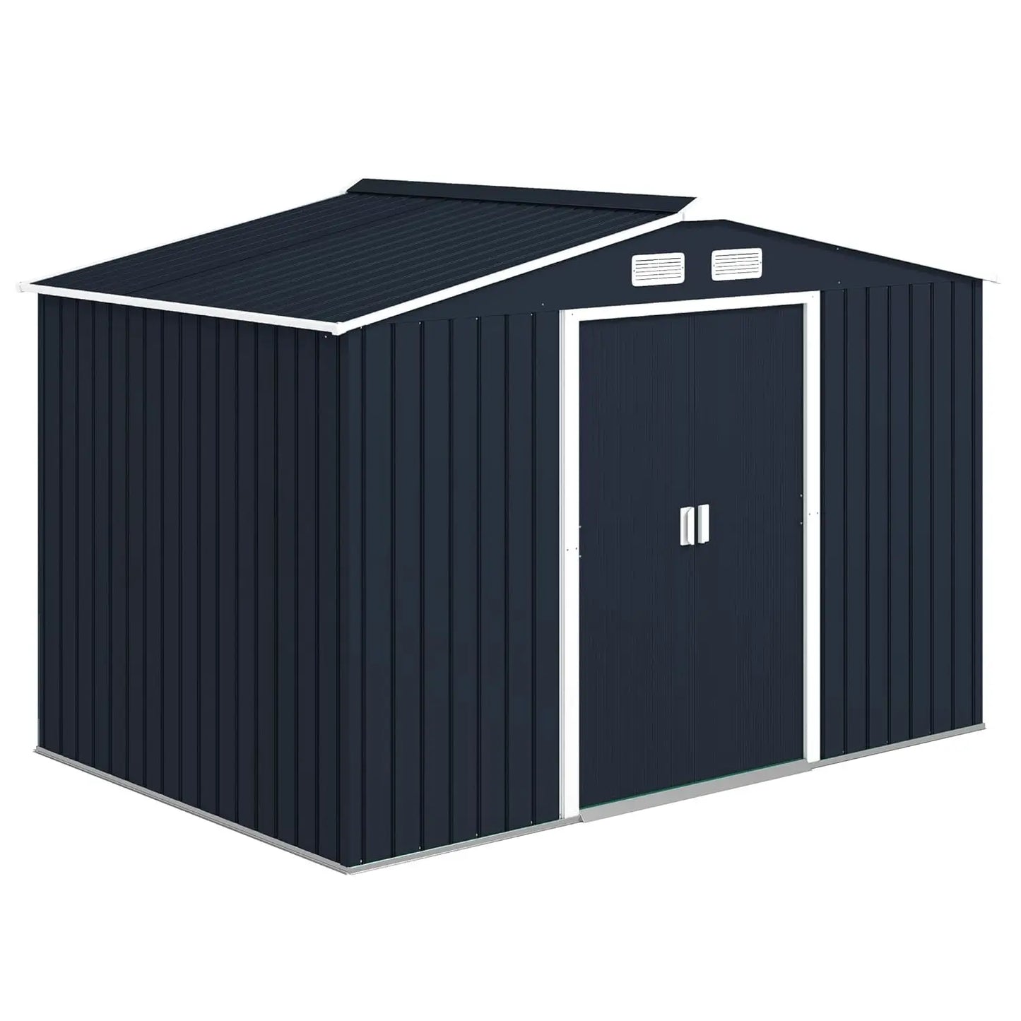 9x6ft Metal Storage And Tool Shed