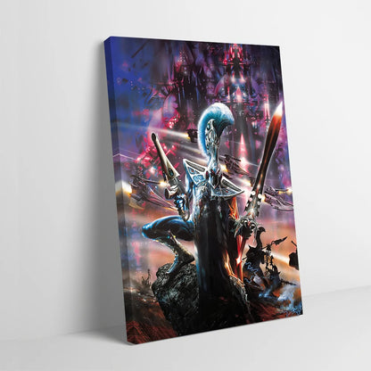 Craftworld Aeldari Poster Customizable Printed Canvas