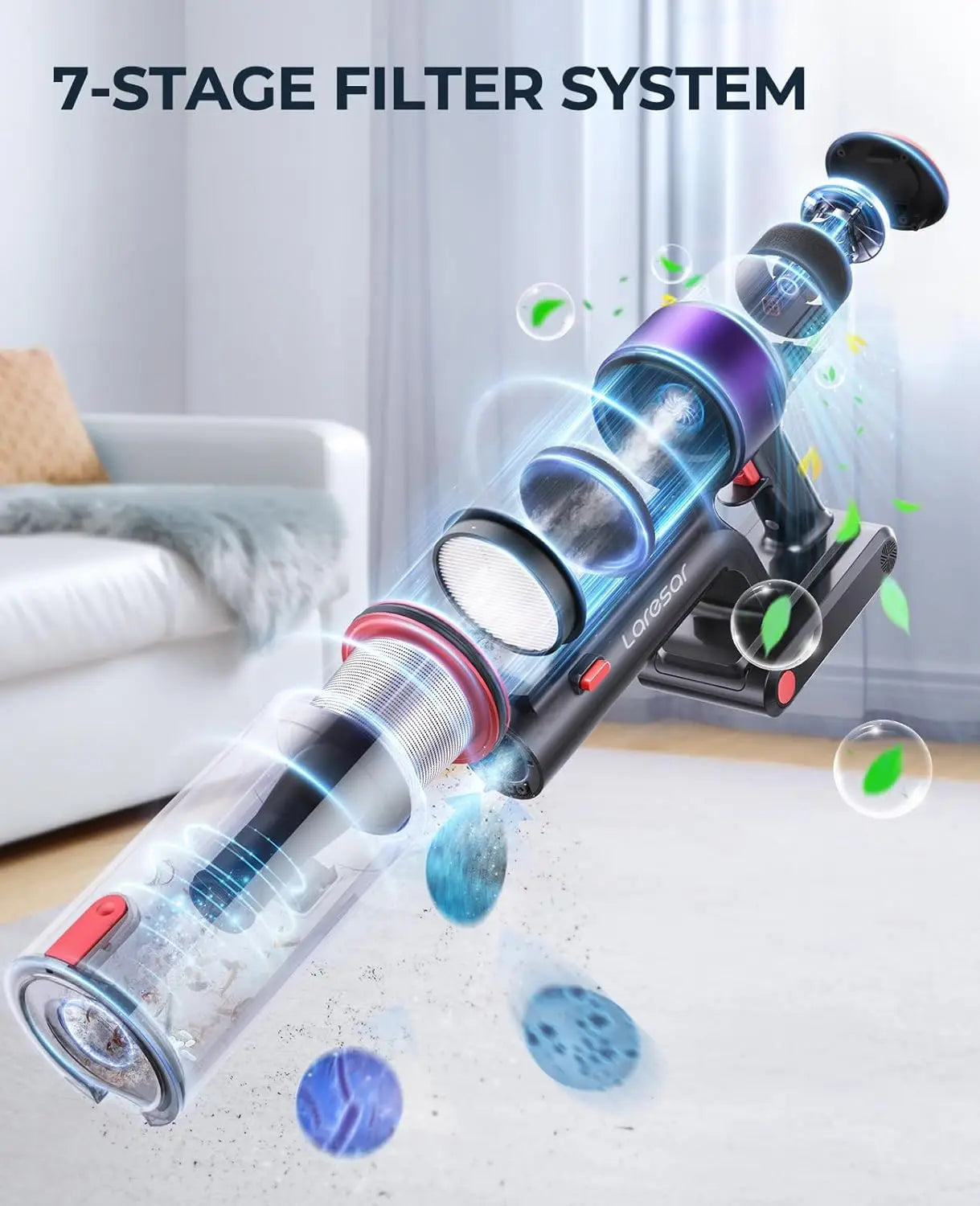 Cordless 450W Handheld Vacuum Cleaner