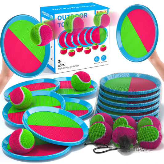 Toss and Catch Ball Game, Outdoor Toys for Kids, Backyard Games, Beach Toys