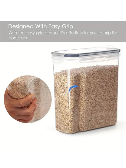 4pcs Large Food Storage Containers With Lids,