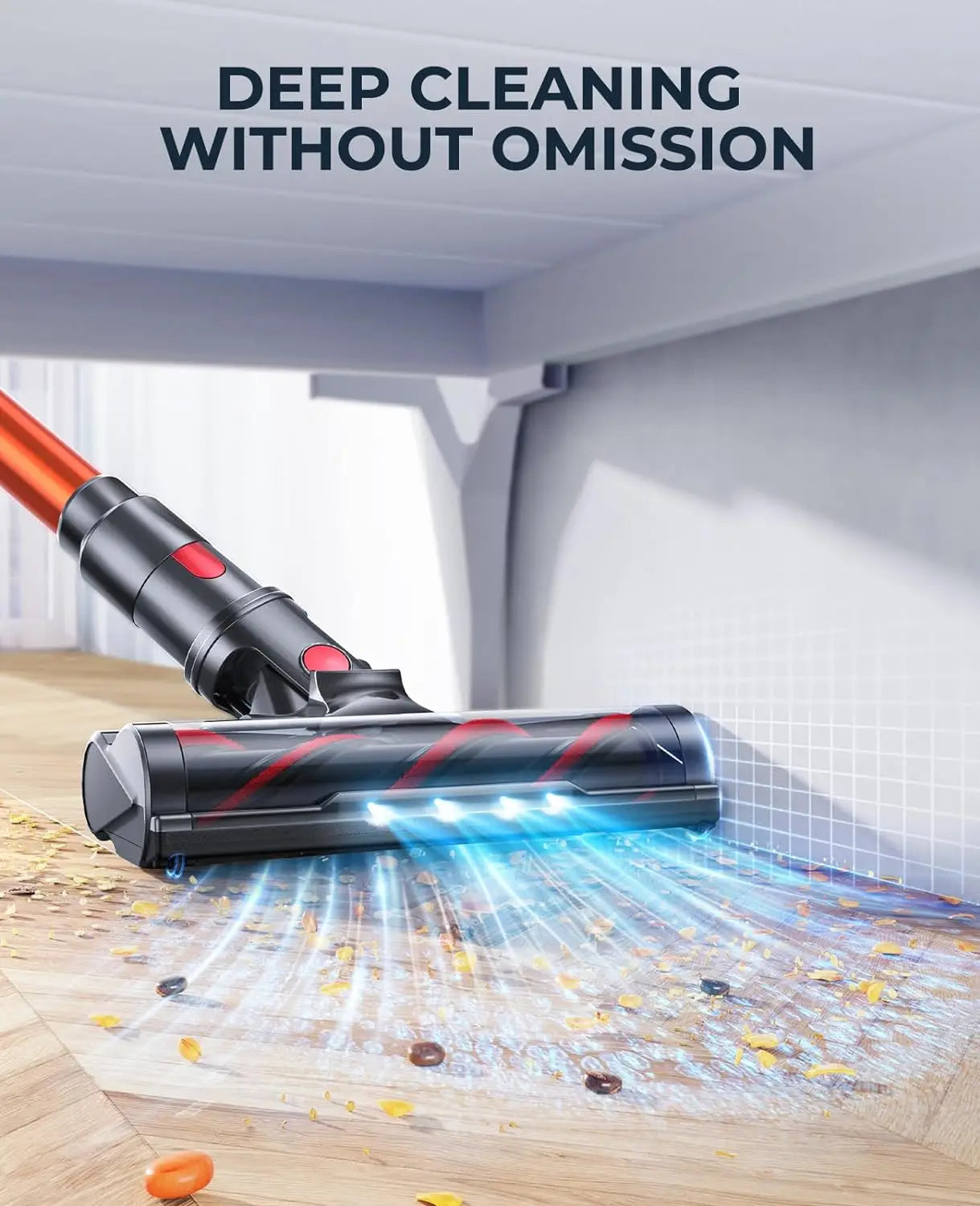 Cordless 450W Handheld Vacuum Cleaner