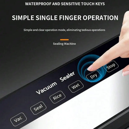 Automatic Vacuum Sealer Machine for Food Storage