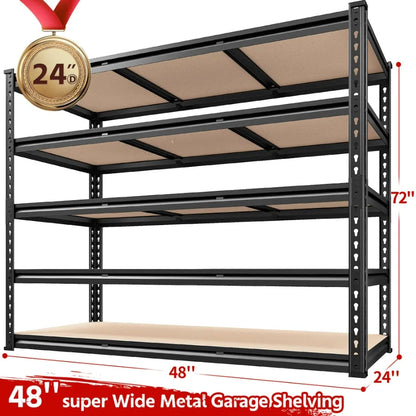 Heavy Duty Adjustable Steel Shelving