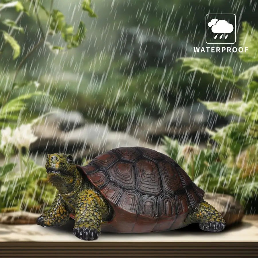 Exquisitely Handcrafted Resin Turtle Statue Decoration