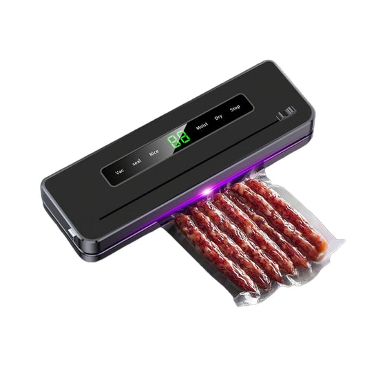 Vacuum Sealer, one-touch, wet/dry use, seal & sterilize in one.