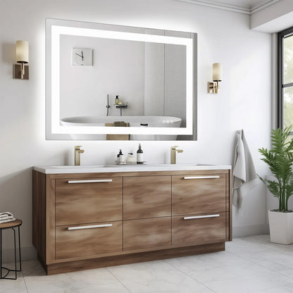 LED Bathroom Vanity Mirror Front Light and Backlit