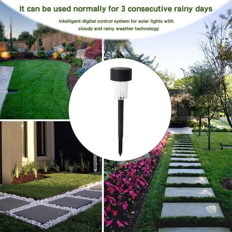 12 Pack solar powered small tube Light