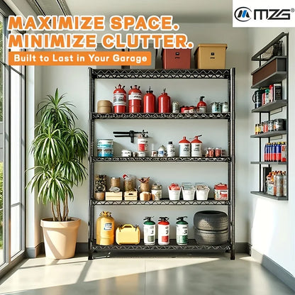 Multi-Tier Steel Utility Shelving Unit