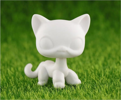 Lovely White Base Pet Figure