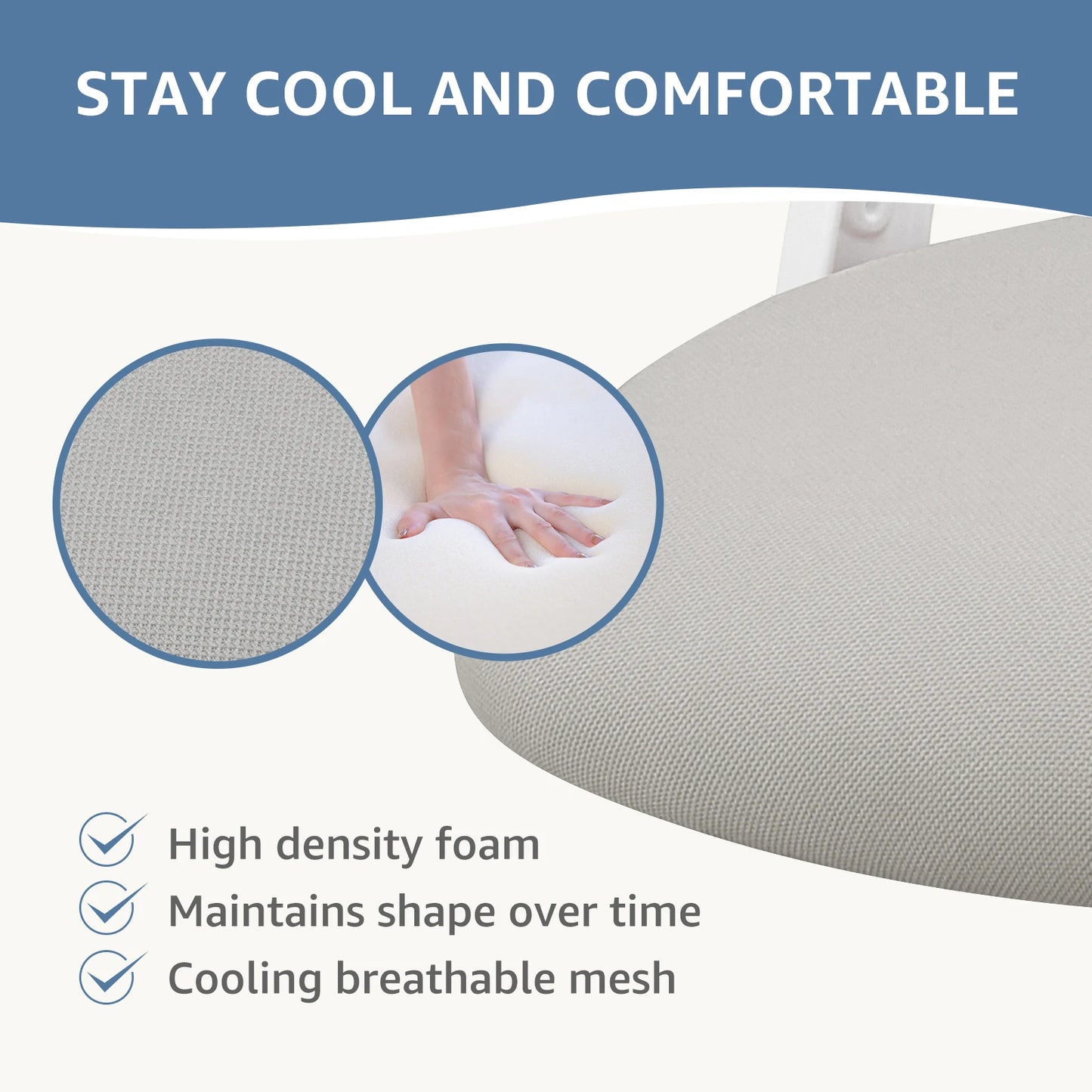 Comfortable Ergonomic Mesh Office, Computer Desk, Flip-up Arms Chair
