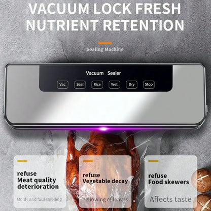 Automatic Vacuum Sealer Machine for Food Storage