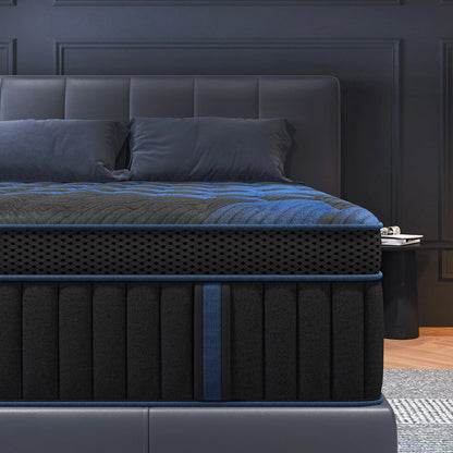 Gel Memory Foam Hybrid Pocket Spring Mattress In A Box