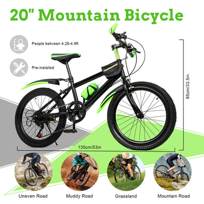 20In 7 Speeds Mountain Bike
