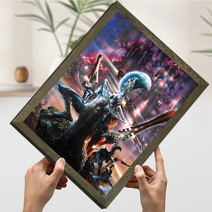 Craftworld Aeldari Poster Customizable Printed Canvas