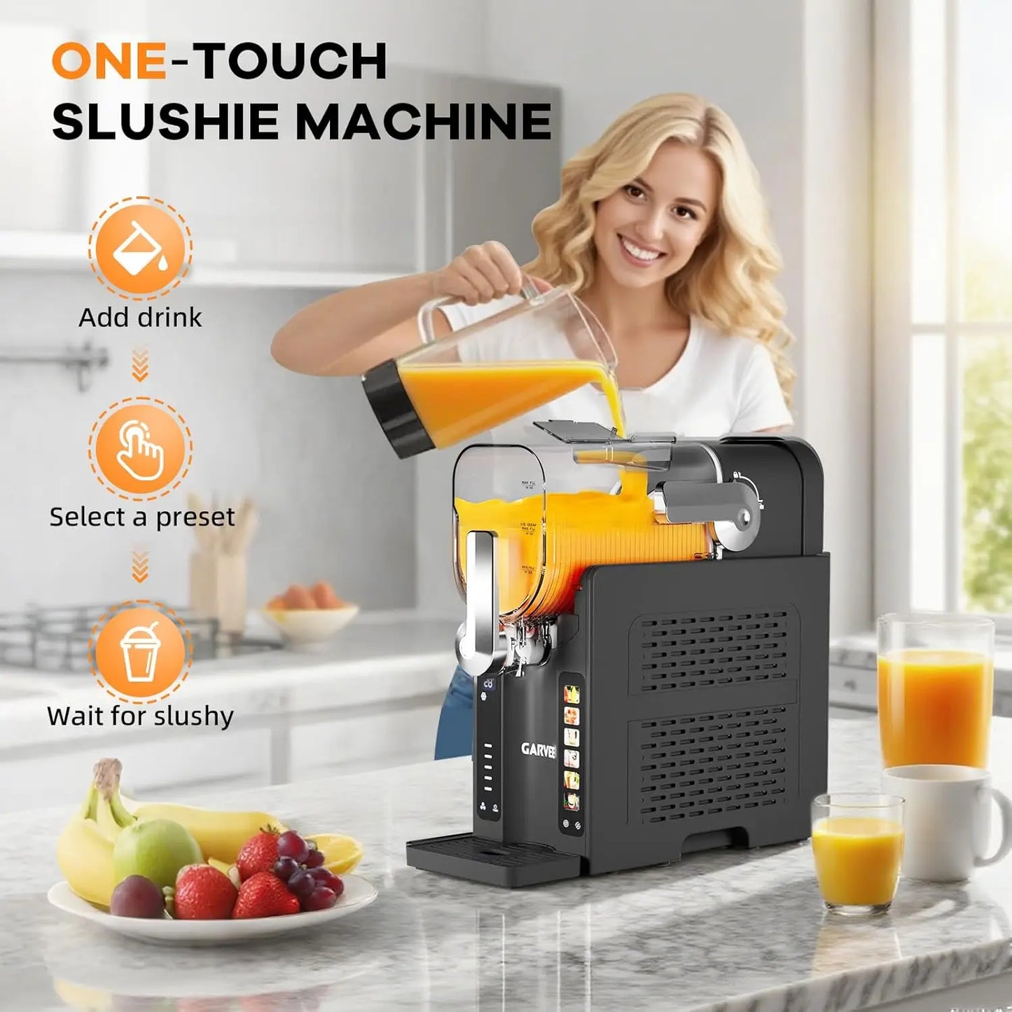 No Ice Needed Slushie Machine for Home