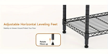 Multi-Tier Steel Utility Shelving Unit