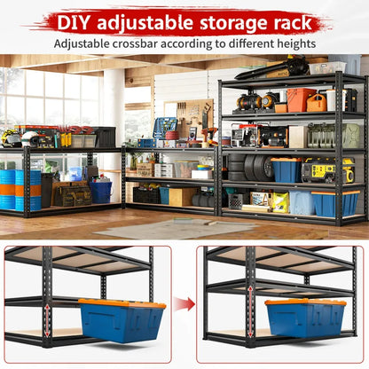 Heavy Duty Adjustable Steel Shelving