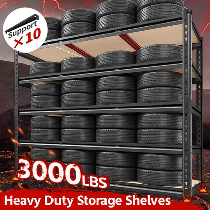 Heavy Duty Adjustable Steel Shelving