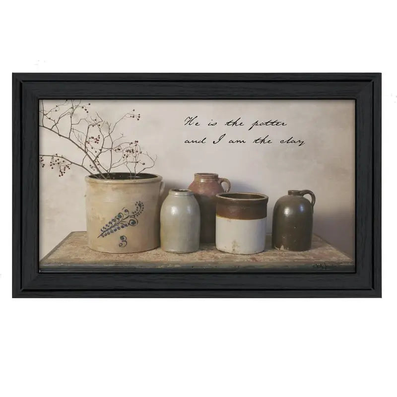 Framed Wall Art - He is the Potter