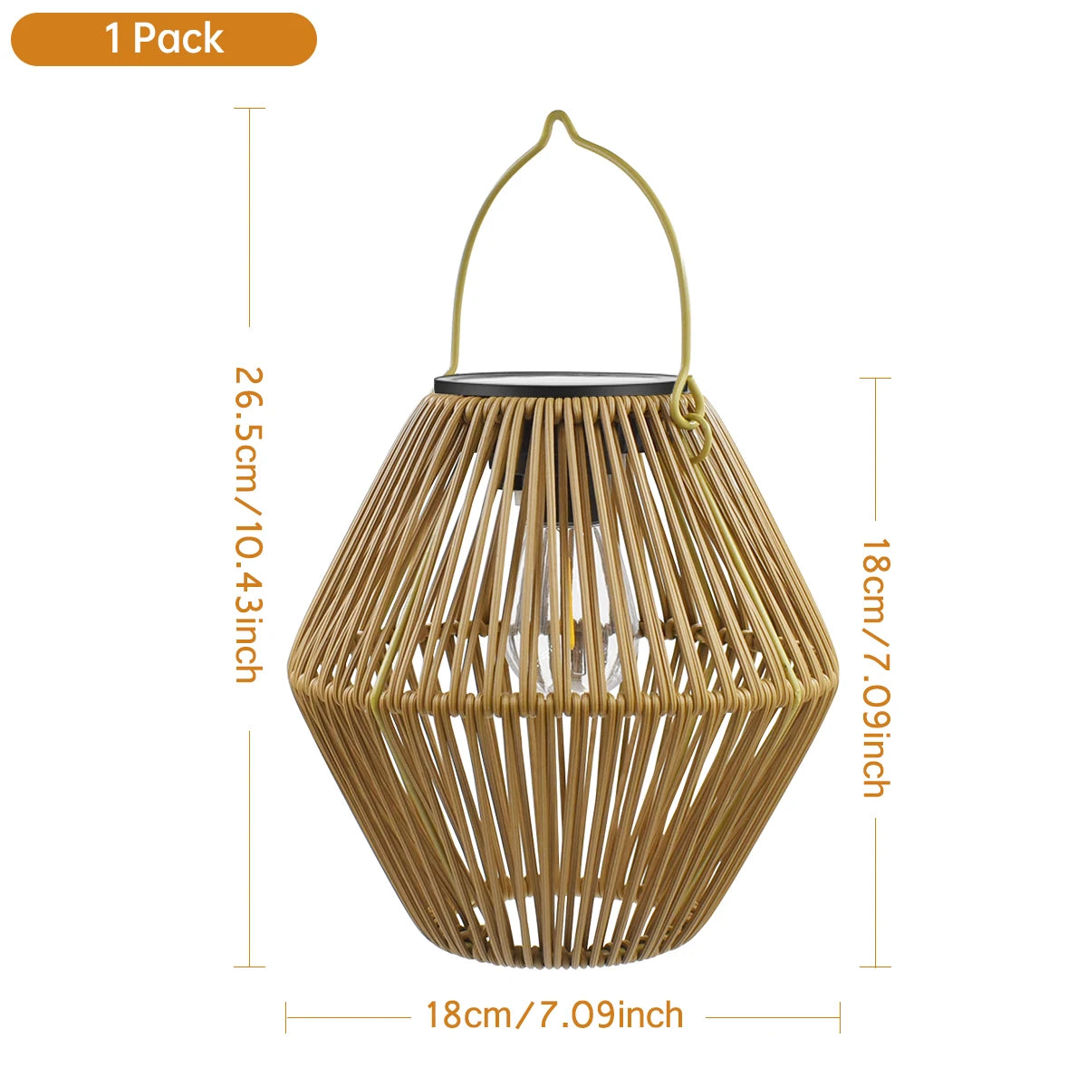 Waterproof Hanging Solar Lanterns for Outside