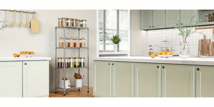 Multi-Tier Steel Utility Shelving Unit