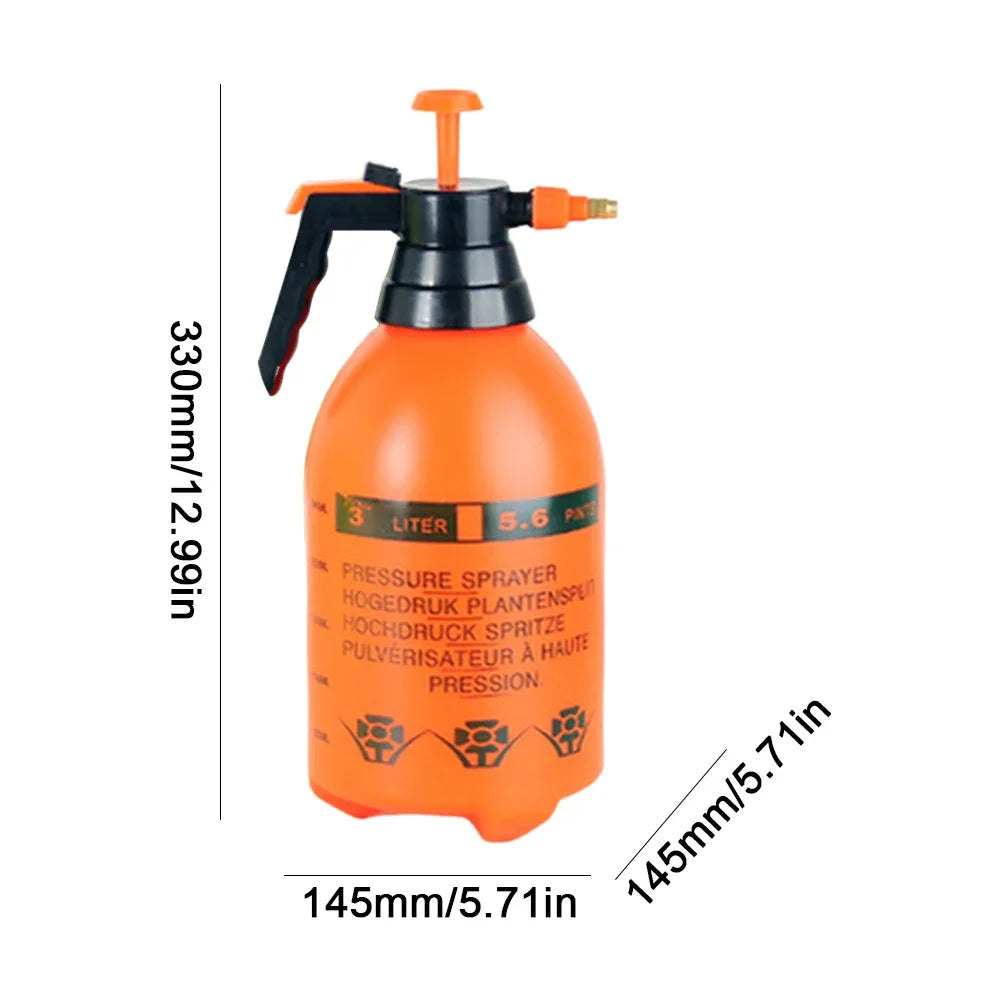 3/2L Hand Pump Pressurized Plant Spray Bottle