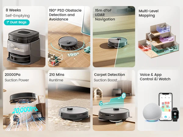 Robot Vacuum and Mop