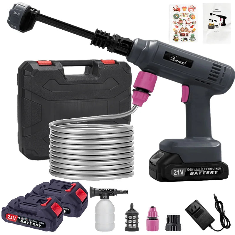 Cordless Portable Pressure Washer and Hose Car Washer Tool