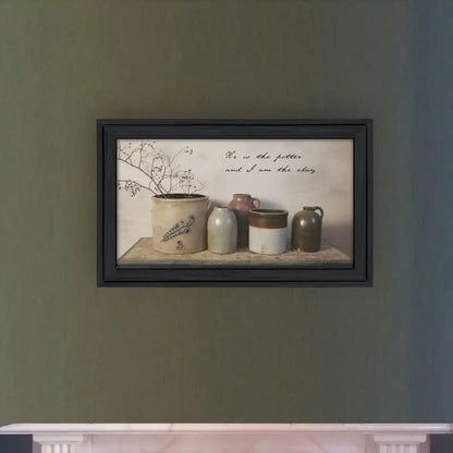 Framed Wall Art - He is the Potter