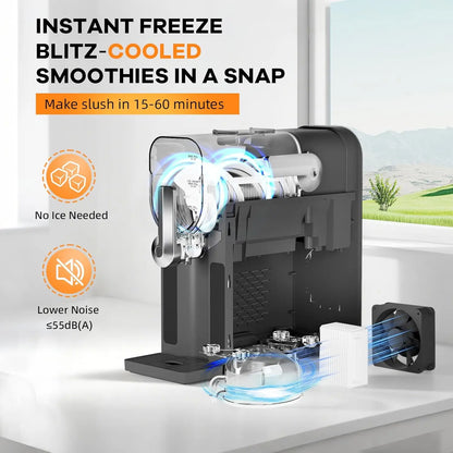 No Ice Needed Slushie Machine for Home