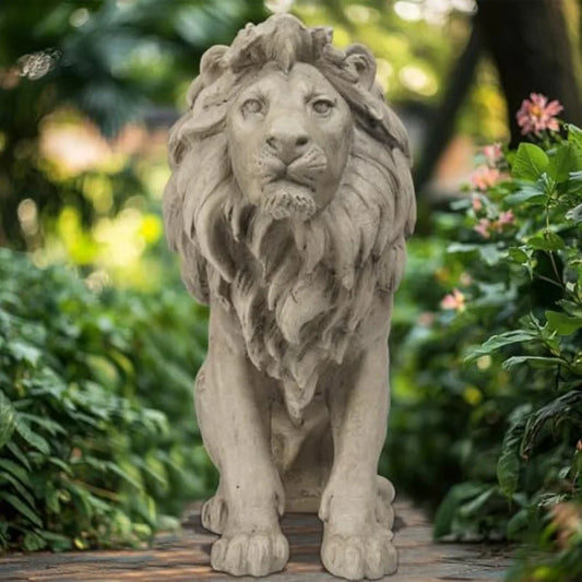 20Inch Outdoor Lion Statue