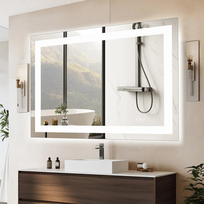 LED Bathroom Vanity Mirror Front Light and Backlit