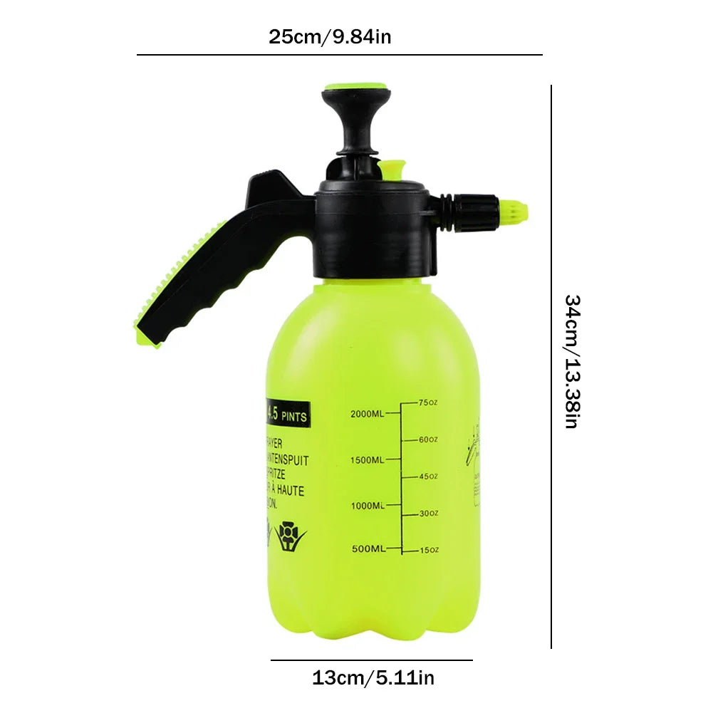 3/2L Hand Pump Pressurized Plant Spray Bottle