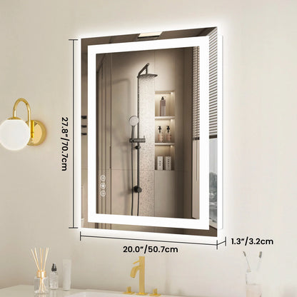 LED Bathroom Vanity Mirror Front Light and Backlit