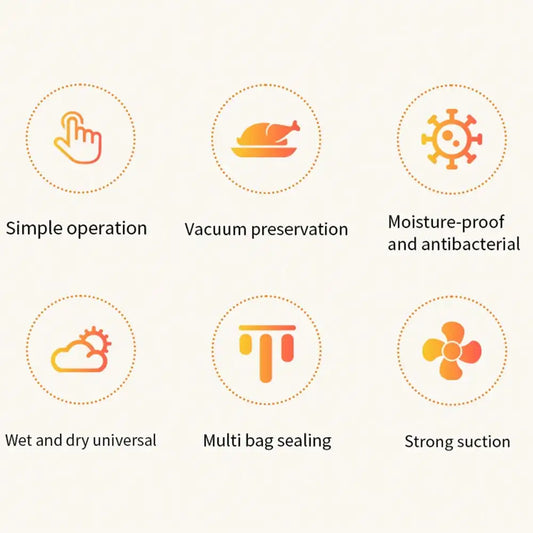 Automatic Vacuum Sealer Machine for Food Storage