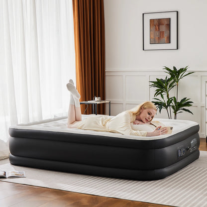 Blow Up Double Height Air Mattress