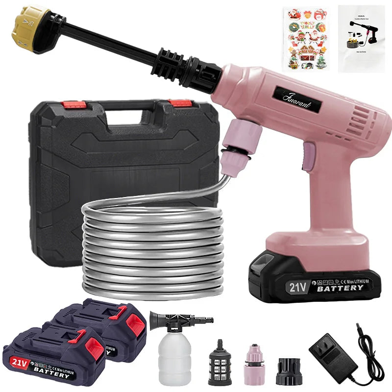 Cordless Portable Pressure Washer and Hose Car Washer Tool